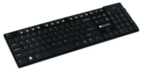 Tastatura canyon cns-hkbw2-us, wireless (neagra)