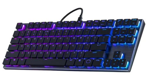 Tastatura gaming coolermaster sk630 low profile, switch cherry mx red 