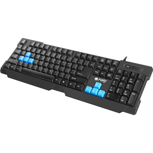 Tastatura gaming fury hornet (negru)