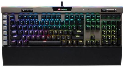 Tastatura gaming mecanica corsair k95 platinum, cherry mx speed rgb, layout us (negru)