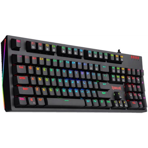 Tastatura gaming mecanica redragon amsa pro, usb, rgb (negru)