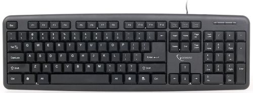 Tastatura gembird kb-u-103 (neagra)