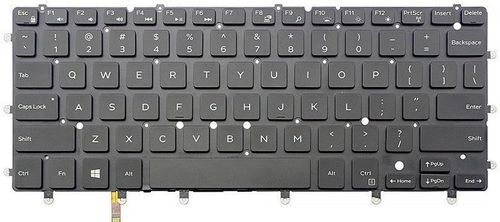 Tastatura laptop mmd pentru dell xps 13 (9360) (negru)