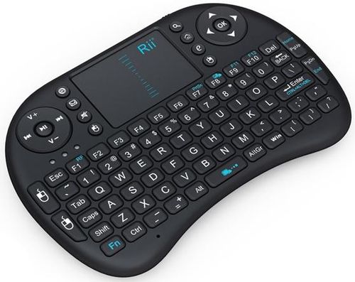 Tastatura rii rt-mwk08, wireless, touchpad, pentru xbox, ps, pc, notebook, smart tv