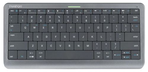 Tastatura smart prestigio click&touch, bluetooth, touchpad (gri)