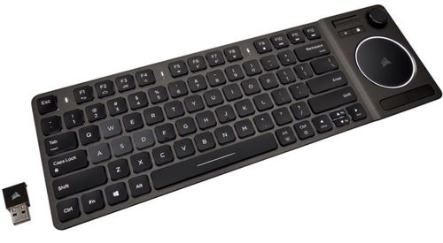 Tastatura wireless corsair k83, usb, iluminata, (negru)