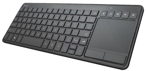 Tastatura wireless multimedia trust vaia (negru)