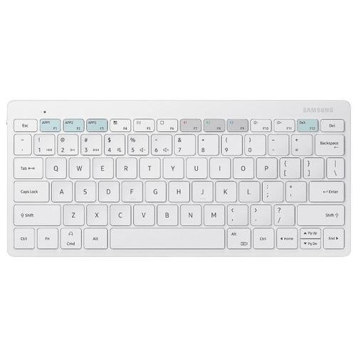 Tastatura wireless samsung ej-b3400uwegeu multi bluetooth smart keyboard trio 500 (alb) 