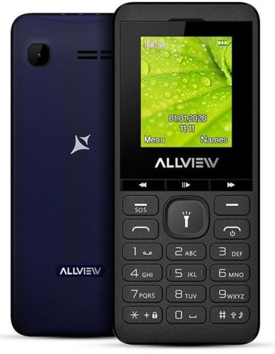Telefon allview l801, ecran tft 1.77inch, bluetooth, radio fm, 2g, dual sim (albastru)