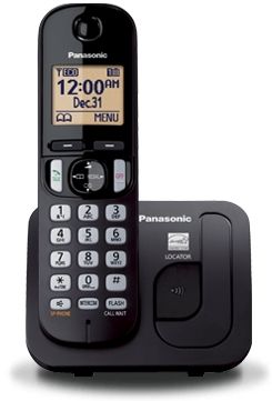 Telefon fix panasonic kx-tgc210fxb (negru)