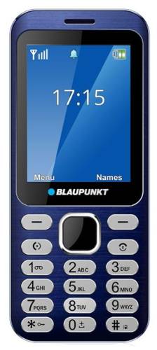 Telefon mobil blaupunkt fl 02, ecran 2.8inch, 1.3mp, bluetooth, radio fm, 2g, dual sim (albastru)