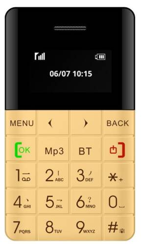 Telefon mobil blaupunkt fxs 01, single sim (auriu)