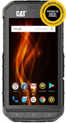 Caterpillar Telefon mobil cat s31, procesor quad-core 1.3ghz, tft ips – super bright display multitouch 4.7inch, 2gb ram, 16gb flash, 8mp, 4g, wi-fi, dual sim, android (negru)