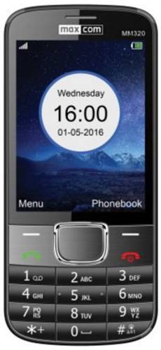 Telefon mobil maxcom classic mm320, 3.2inch, 2g (negru)