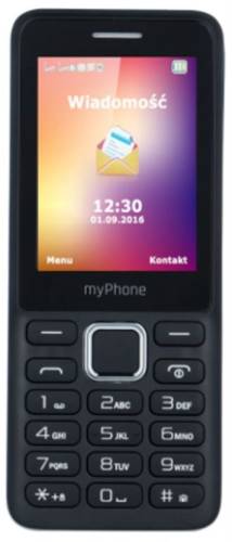 Telefon mobil myphone 6310, qvga 2.4inch, 2mp, 2g, dual sim (negru)
