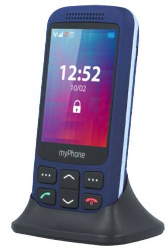 Telefon mobil myphone halo s+, ecran tft 2.8inch, camera 2 mp, 3g, single sim (albastru)