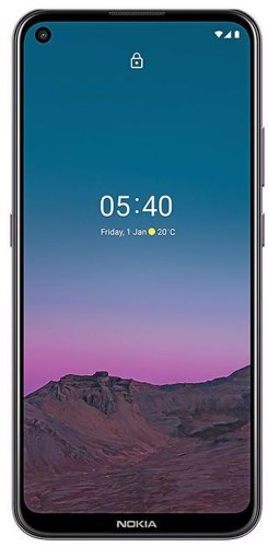 Telefon mobil nokia 5.4, procesor snapdragon 662, octa-core 2.0/1.8 ghz, ips lcd capacitive touchscreen 6.39inch, 4gb ram, 64gb flash, camera quad 48+5+2+2mp, wi-fi, 4g, dual sim, android (violet)