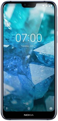 Telefon mobil nokia 7.1, procesor octa-core 1.6ghz/1.8ghz, ips lcd capacitive touchscreen 6inch, 4gb ram, 64gb flash, camera duala 12+5mp, 4g, wi-fi, dual sim, android (albastru)