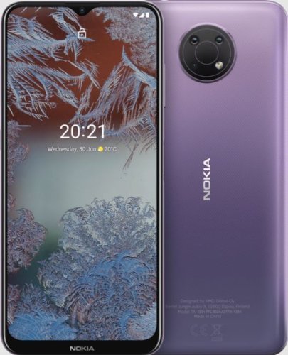 Telefon mobil nokia g10, procesor mediatek helio g25 octa core 2.0/1.5 ghz, ips lcd 6.52inch, 3gb ram, 32gb flash, camera tripla 13+2+2mp, wi-fi, 4g, dual sim, android (violet)