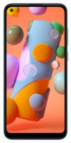 Telefon mobil samsung galaxy a11, procesor octa-core 1.8ghz, pls tft capacitive touchscreen 6.4inch, 2gb ram, 32gb flash, camera tripla 13+5+2mp, wi-fi, 4g, dual sim, android (albastru)