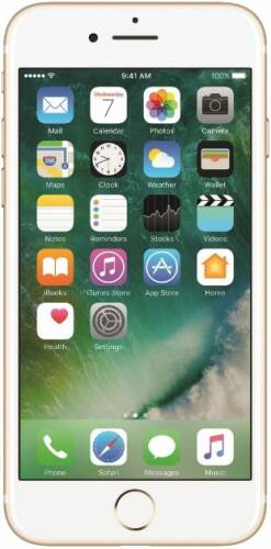 Telefon refurbished apple iphone 7, procesor quad-core, led-backlit ips lcd capacitive touchscreen 4.7inch, 2gb ram, 32gb flash, 12mp, wi-fi, 4g, ios (auriu)