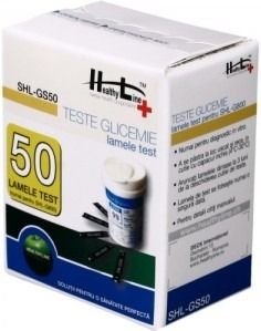 Teste glicemie healthy line shl-gs50