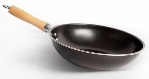 Tigaie wok vanora vn-e-c221, 32cm (negru)