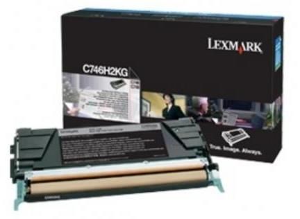 Toner lexmark c746h3kg, 12000 pagini (negru)