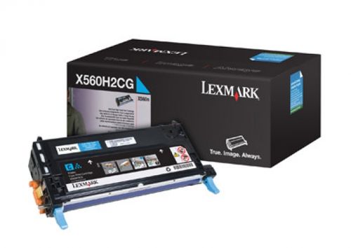 Toner lexmark x560h2cg (cyan - de mare capacitate)