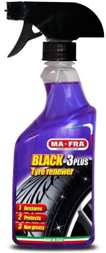 Tratament anvelope anti-crapaturi ma-fra black 3 plus h0253, pulverizator, 500 ml