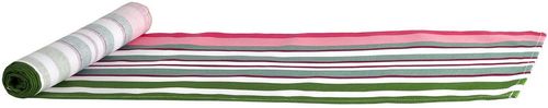 Traversa masa heinner hr-run180-pk01, bumbac, 33 x 180 cm, model dungi roz (multicolora)