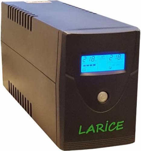 Ups larice micro 650va/360w, 2 x schuko, management