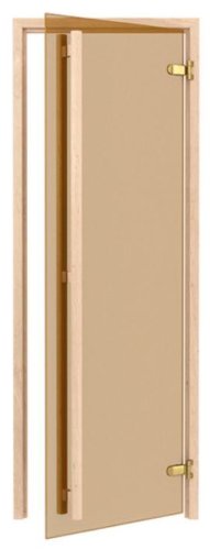 Usa haserv su1040 pentru sauna uscata exclusive bronz, 7x19 plop tremurator, 690 x 1890 mm