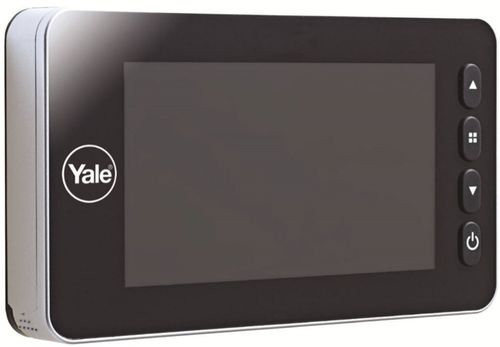 Vizor electronic cu inregistrare yale ddv5800, senzor miscare, inregistrare video si foto, display lcd 4.3inch (negru/argintiu)
