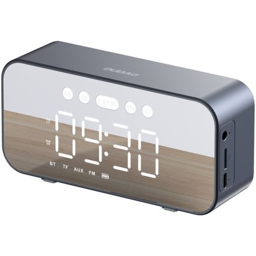 Dudao Boxa portabila cu ceas si alarma y17, stereo, radio fm, bluetooth 5.3, 1200mah