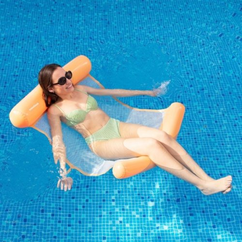 Hamac de apă plutitor individual pentru piscina de înot pulok innovagoods