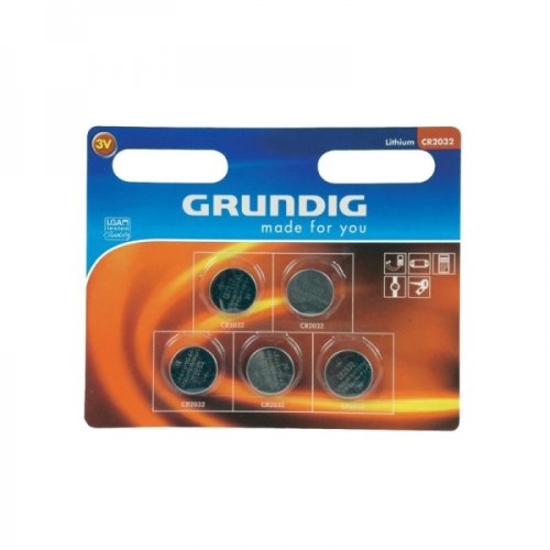 Set baterii Grundig 8711252141435, 5 bucati, 3v, 200 mah