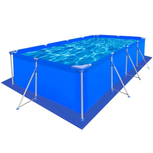 Protecție piscină dreptunghiulară din pe 400 x 207 cm