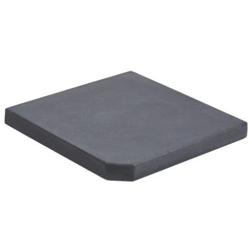 Vidaxl bază pentru umbrelă, negru, 47x47x4,5 cm, granit