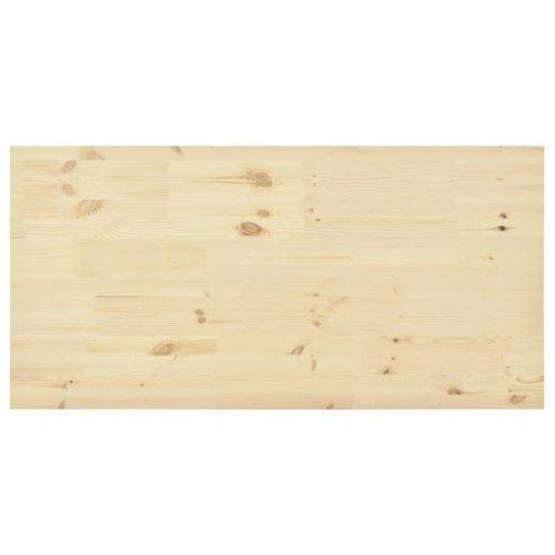 Vidaxl blat de masă, 140x70x2,5cm, lemn de pin natural, dreptunghiular