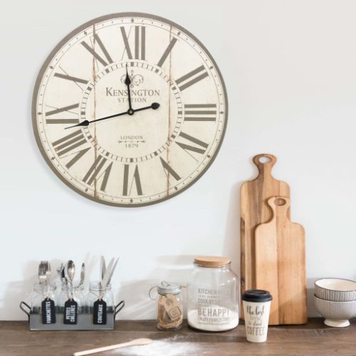 Vidaxl ceas de perete vintage london, 60 cm
