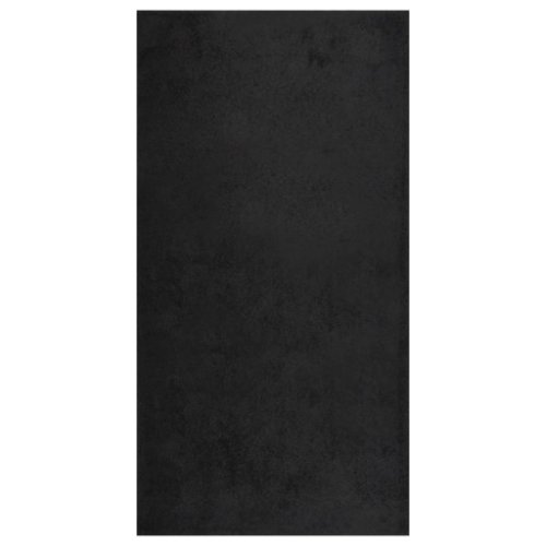 Vidaxl covor shaggy, fir lung, negru, 80x150 cm