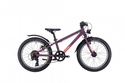 Bicicleta copii cube acid 200 allroad purple orange 2023 roti 20