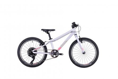 Bicicleta copii cube acid 200 slx violet coral 2023 roti 20