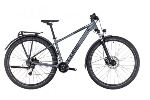 Bicicleta cube aim race allroad flashgrey black 2023 cadru l (20 ) - roti 29