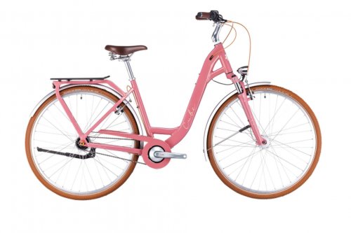 Bicicleta cube ella cruise easy entry twinkle cream 2023 s (49 cm)