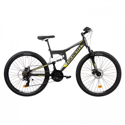 Bicicleta mtb colinelli 2743 fs - 27.5 inch, s, gri