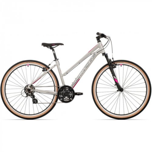 Bicicleta rock machine crossride 100 lady 29 gri roz m-17