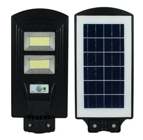 Lampa Stradala SMART LED 90W Cu Panou Solar JN 2 randuri LED