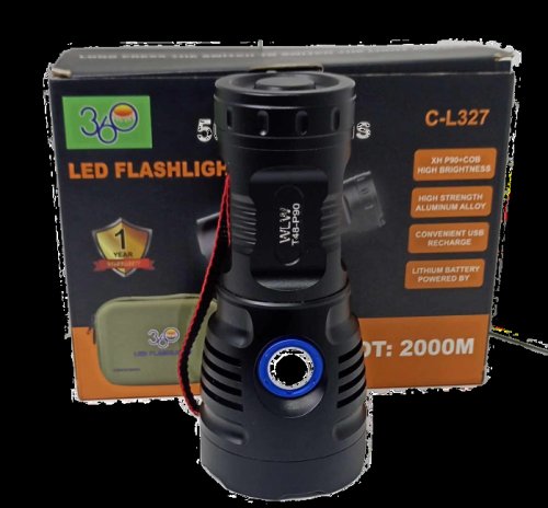 Lanterna 360 led de mana c-l327